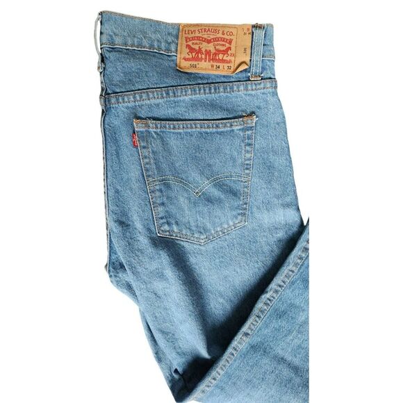 Levi's 501 Jeans Size 34x32 - Picture 2 of 5